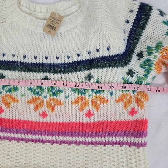 American Eagle Outfitters Ivory wool mohair blend sweater - Picture 11 of 11